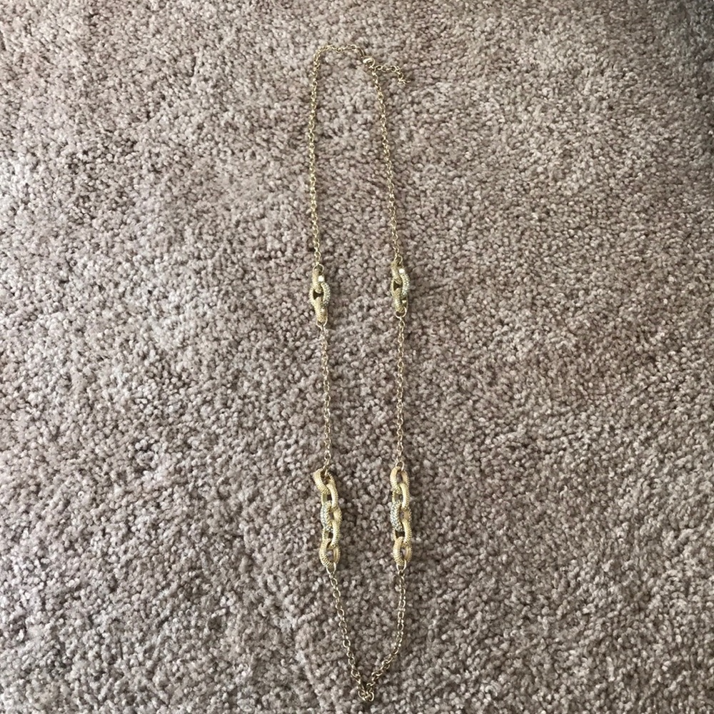 Beautiful gold necklace